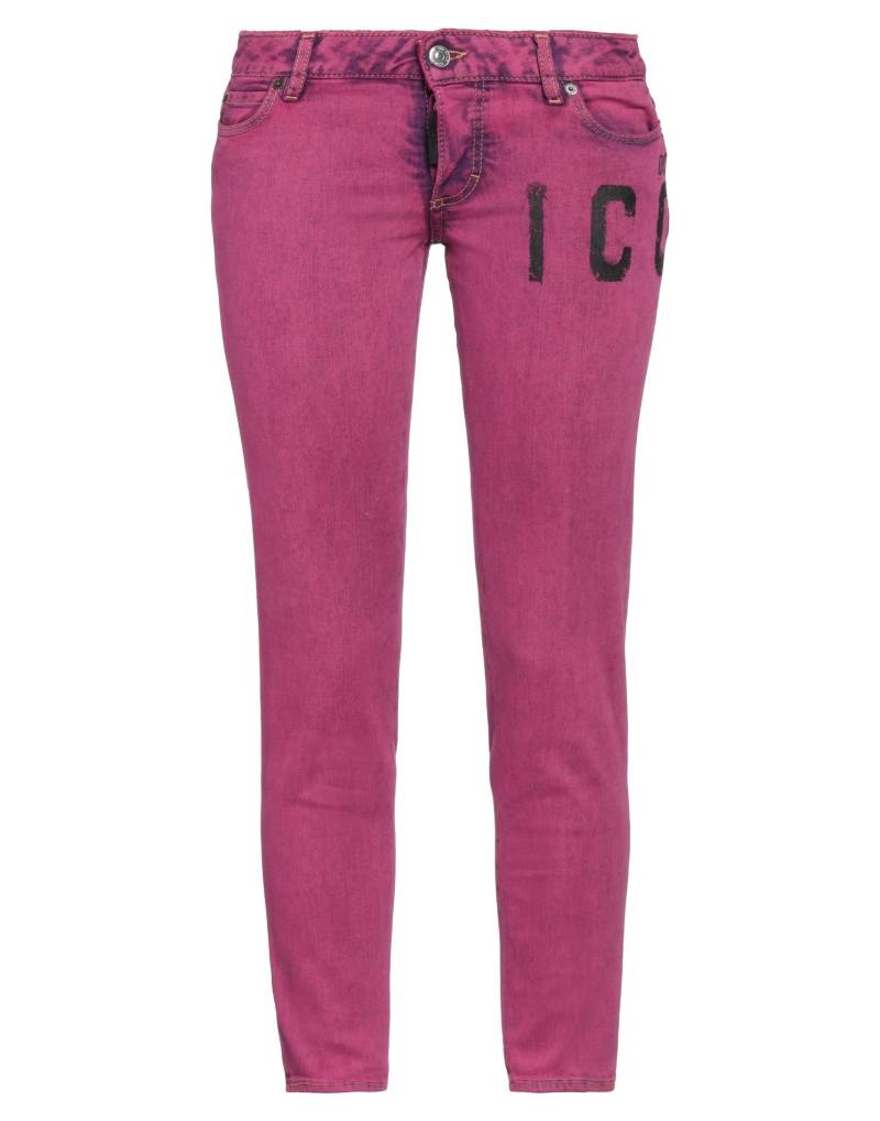 DSQUARED2 Jeanshose Damen Fuchsia von DSQUARED2