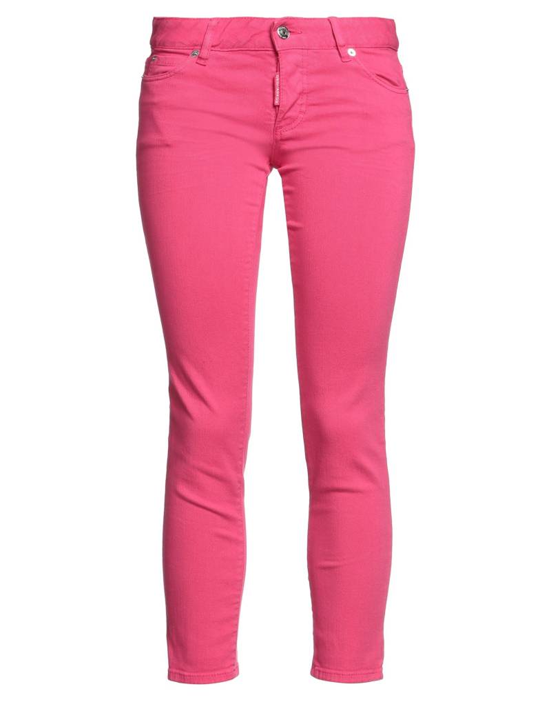 DSQUARED2 Cropped Jeans Damen Fuchsia von DSQUARED2