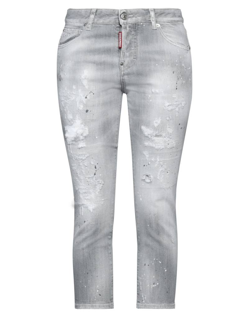 DSQUARED2 Cropped Jeans Damen Grau von DSQUARED2