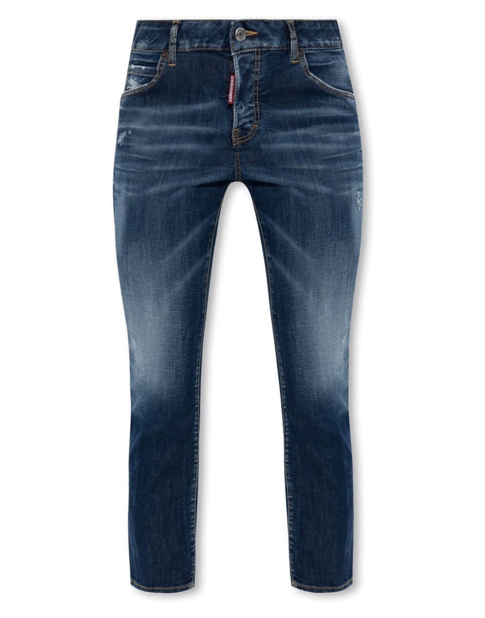 DSQUARED2 Cropped Jeans Damen Nachtblau von DSQUARED2