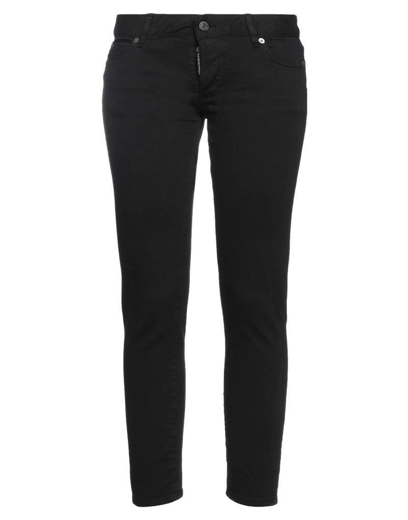 DSQUARED2 Cropped Jeans Damen Schwarz von DSQUARED2