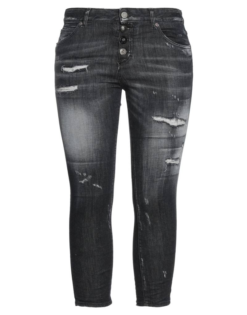 DSQUARED2 Cropped Jeans Damen Schwarz von DSQUARED2