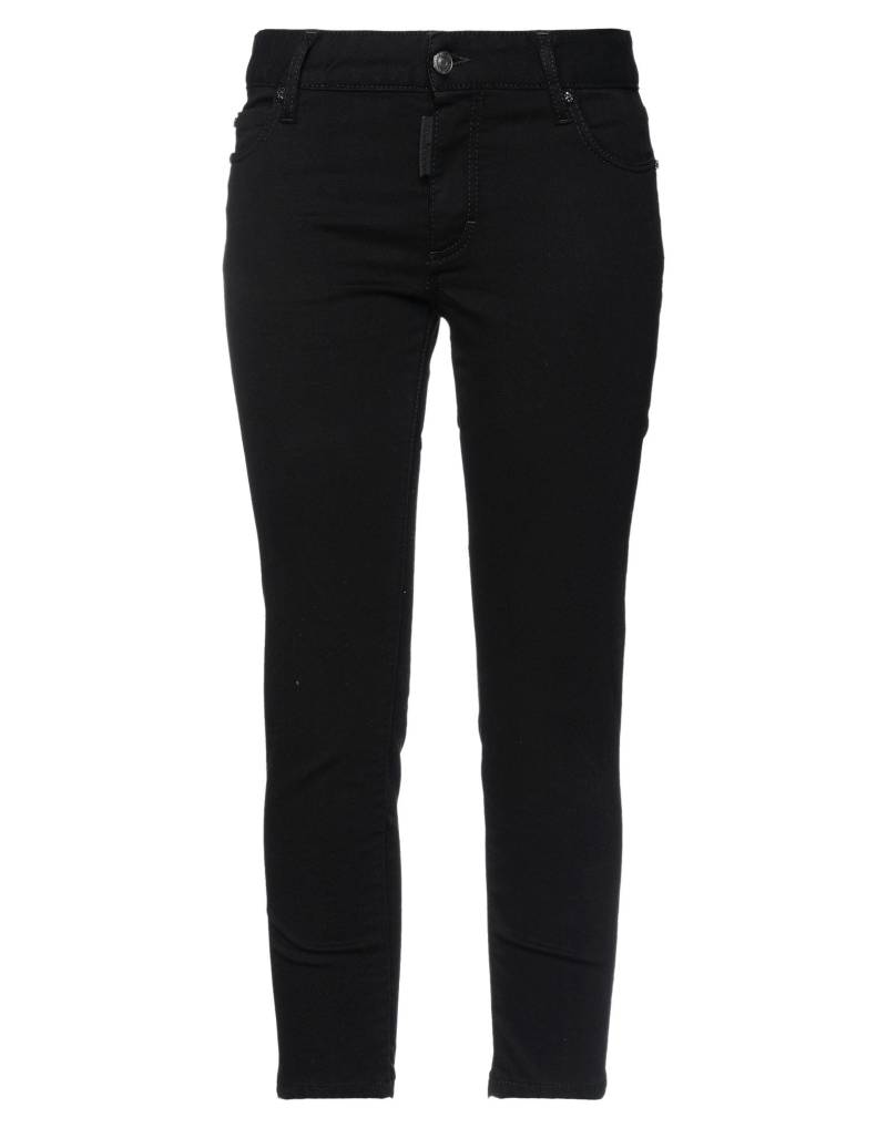 DSQUARED2 Cropped Jeans Damen Schwarz von DSQUARED2