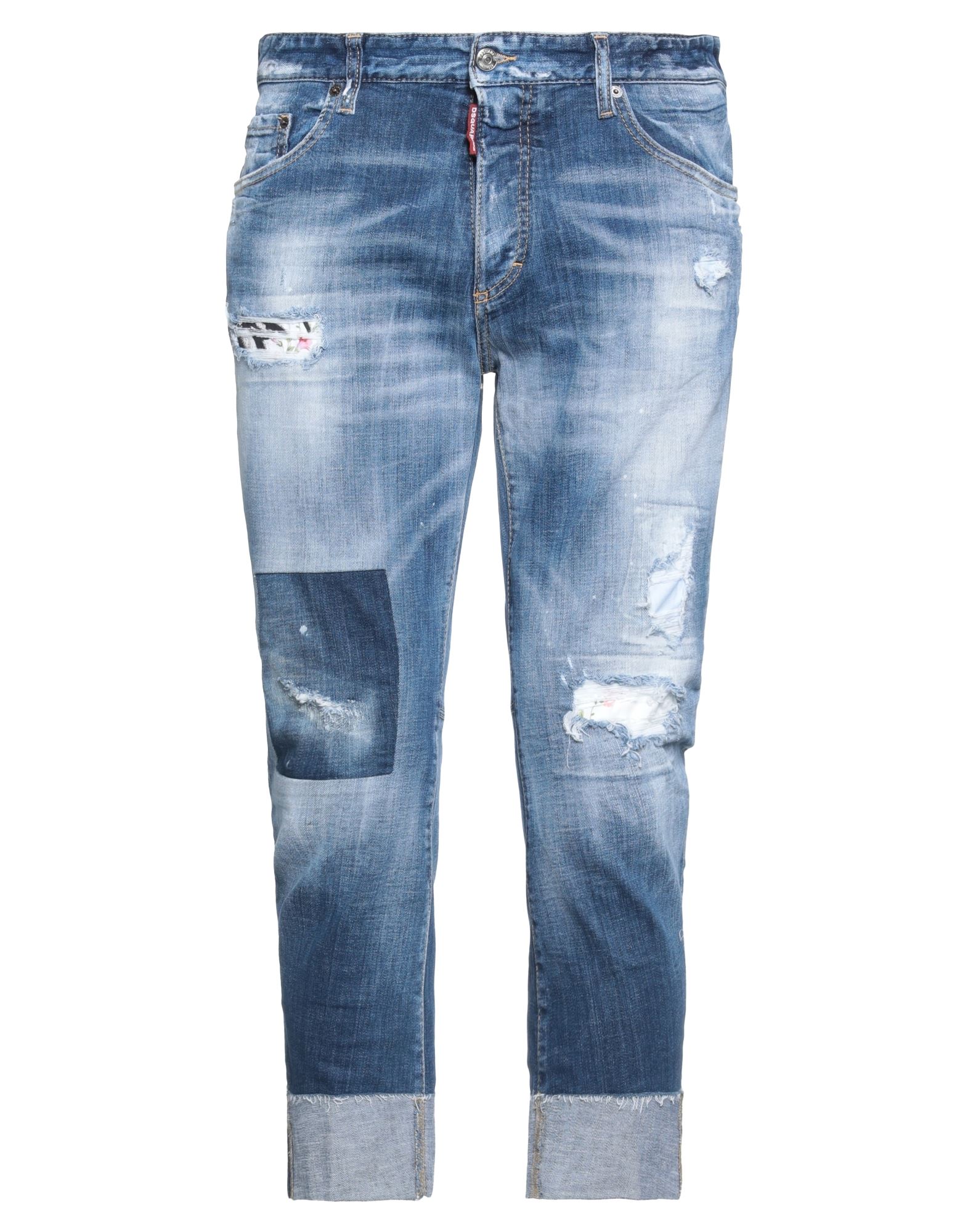 DSQUARED2 Cropped Jeans Herren Blau von DSQUARED2
