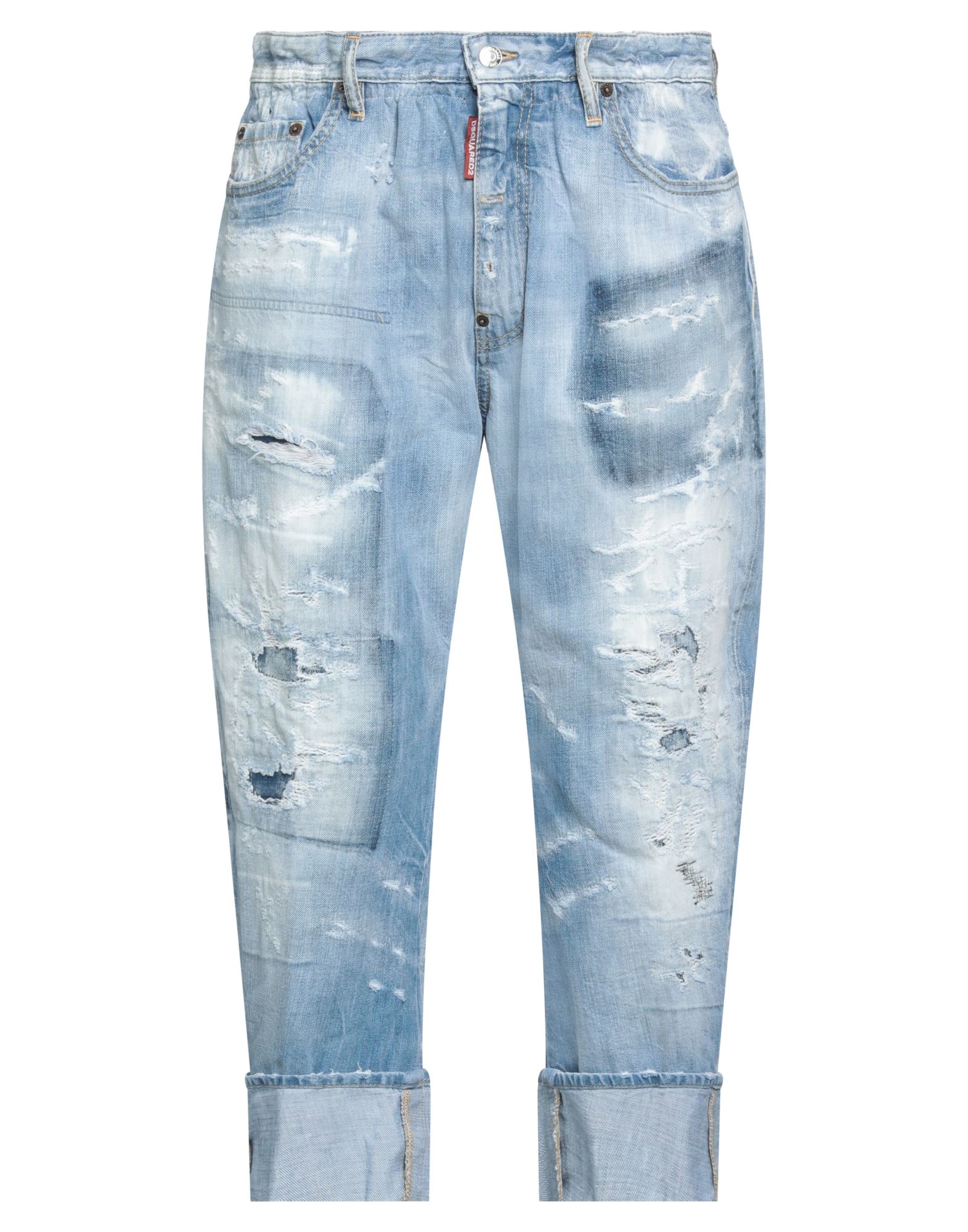 DSQUARED2 Cropped Jeans Herren Blau von DSQUARED2