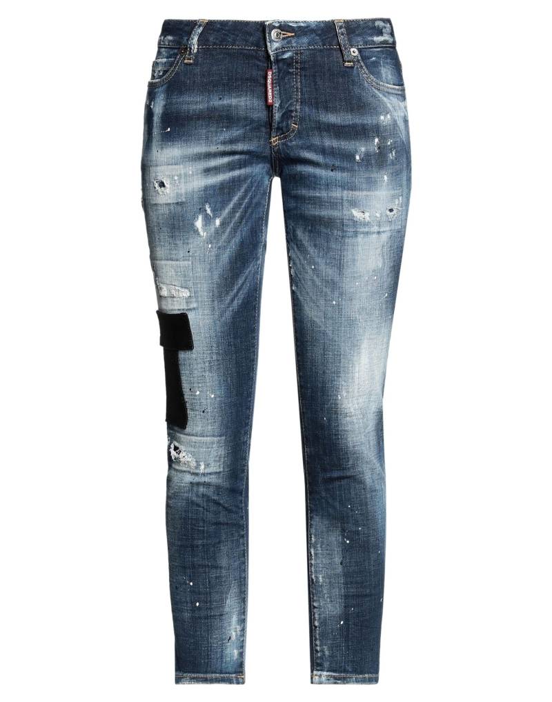 DSQUARED2 Cropped Jeans Damen Blau von DSQUARED2