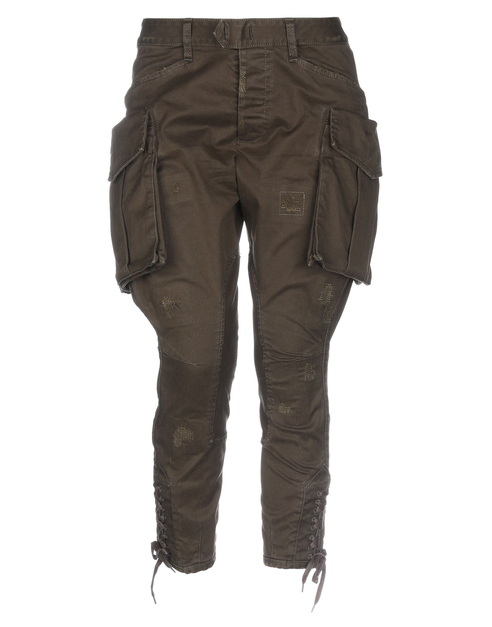 DSQUARED2 Cropped-hosen Damen Militärgrün von DSQUARED2