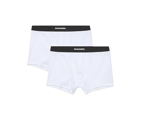 DSQUARED2 Doppelpack Trunk DCX210070, 100 - Weiß, S von DSQUARED2