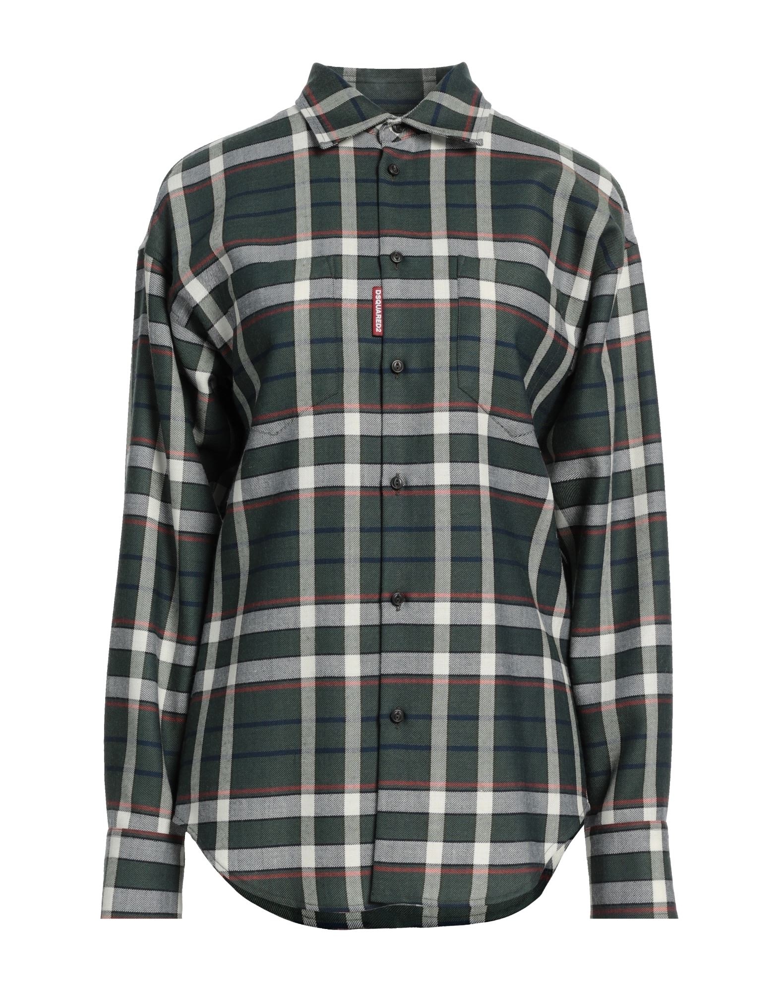 DSQUARED2 Hemd Damen Dunkelgrün DSQUARED2 Hemd Damen Dunkelgrün von DSQUARED2