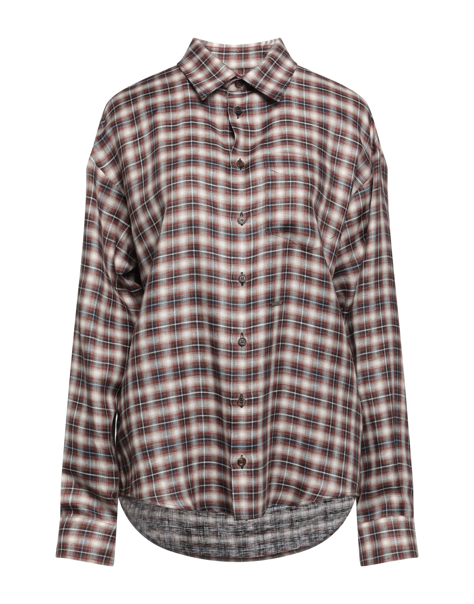 DSQUARED2 Hemd Damen Rostrot DSQUARED2 Hemd Damen Rostrot von DSQUARED2