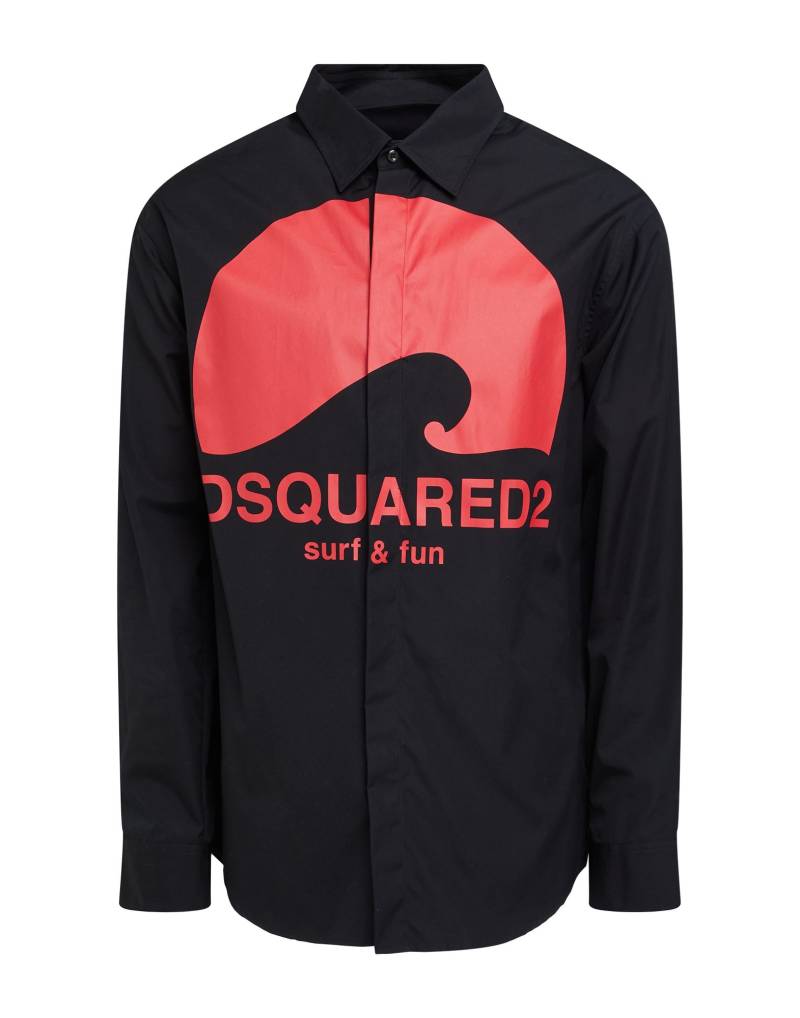 DSQUARED2 Hemd Herren Schwarz von DSQUARED2