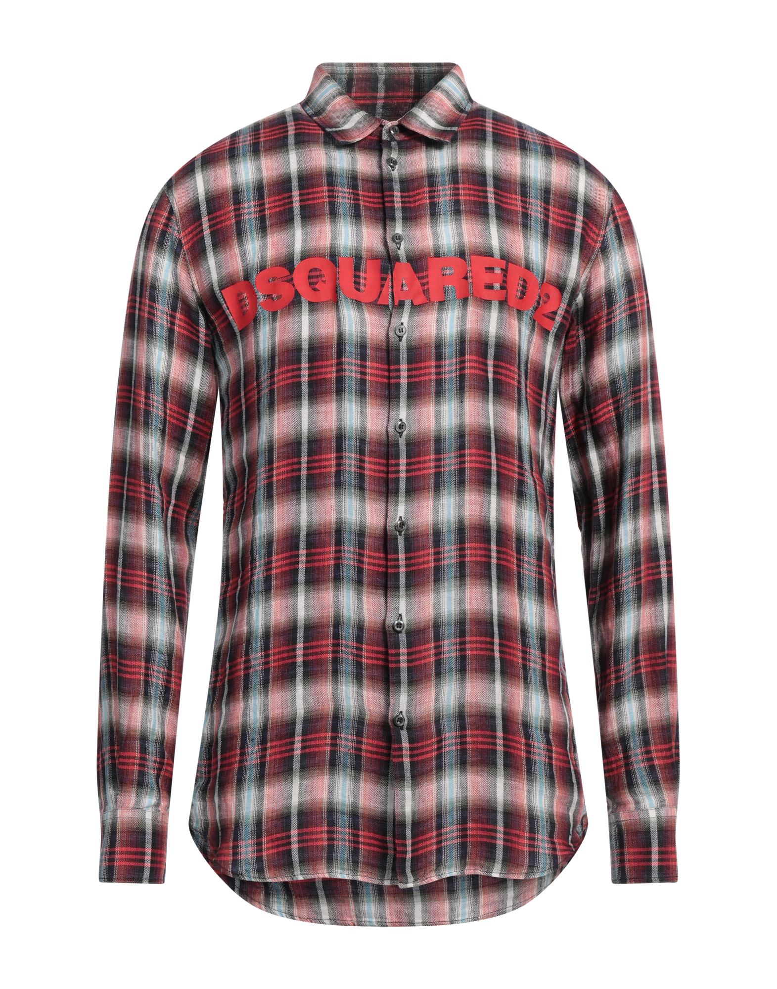 DSQUARED2 Hemd Herren Ziegelrot von DSQUARED2