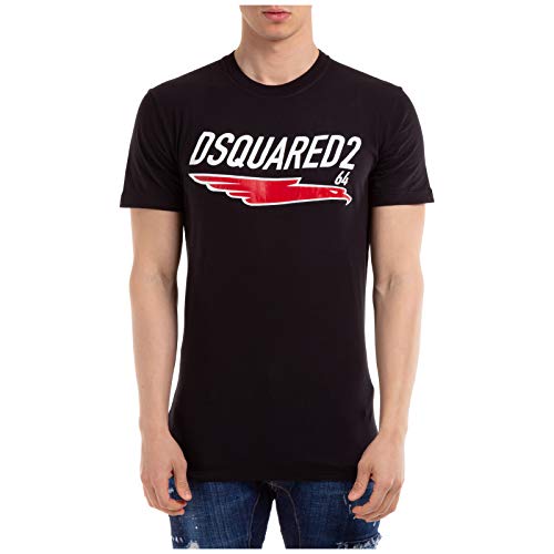 DSQUARED2 Herren T-Shirt Nero XL von DSQUARED2