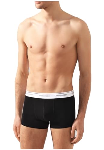 DSQUARED2 Herren Trunk, 3er Pack, Black, L von DSQUARED2