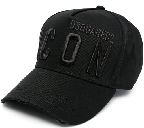 DSQUARED2 Icon Baseballcap Logo Cap Kappe Basebalkappe Hat Black DSQUARED2 Icon Baseballcap Logo Cap Kappe Basebalkappe Hat Black von DSQUARED2