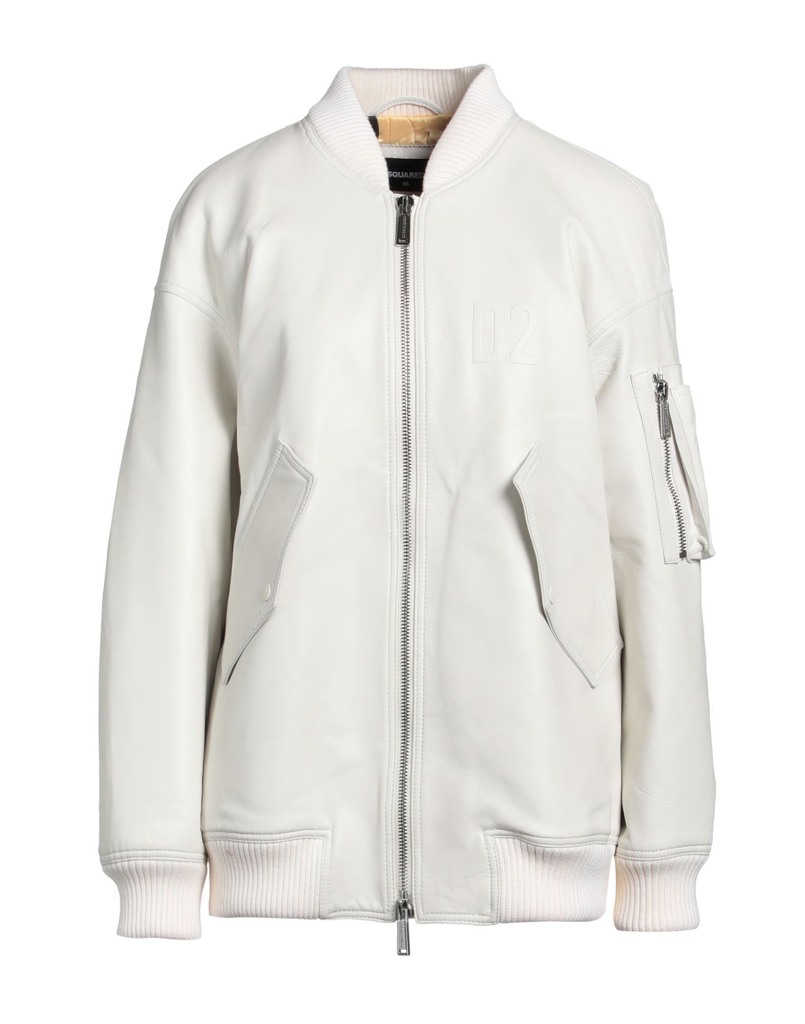 DSQUARED2 Jacke & Anorak Damen Off white von DSQUARED2