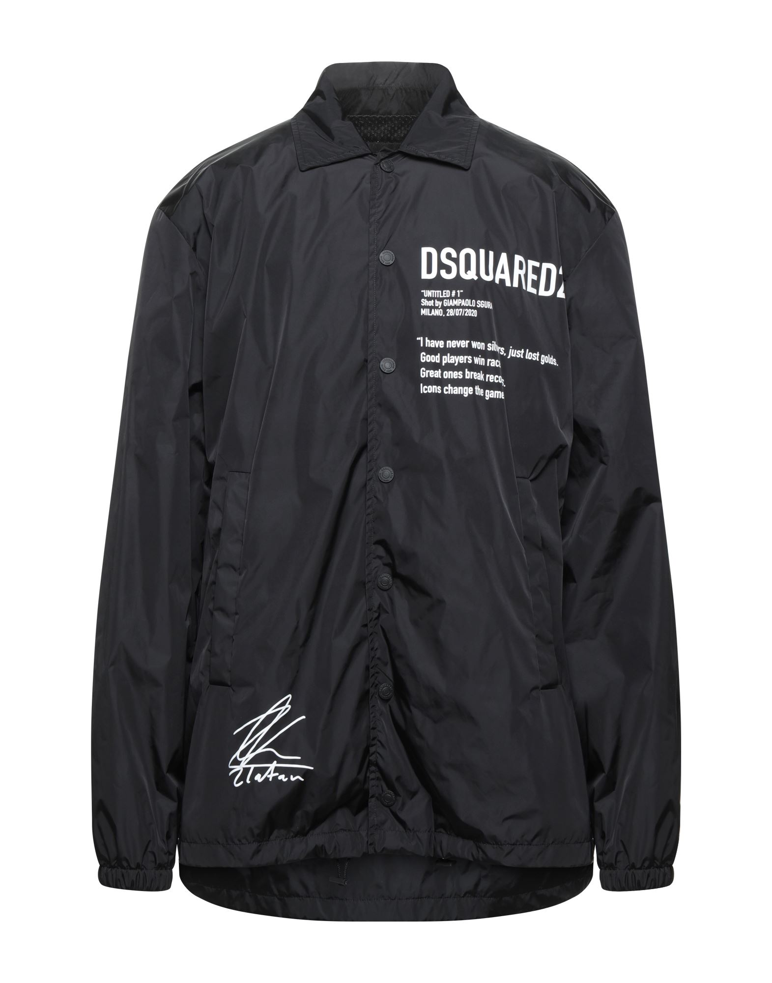 DSQUARED2 Jacke & Anorak Herren Schwarz von DSQUARED2