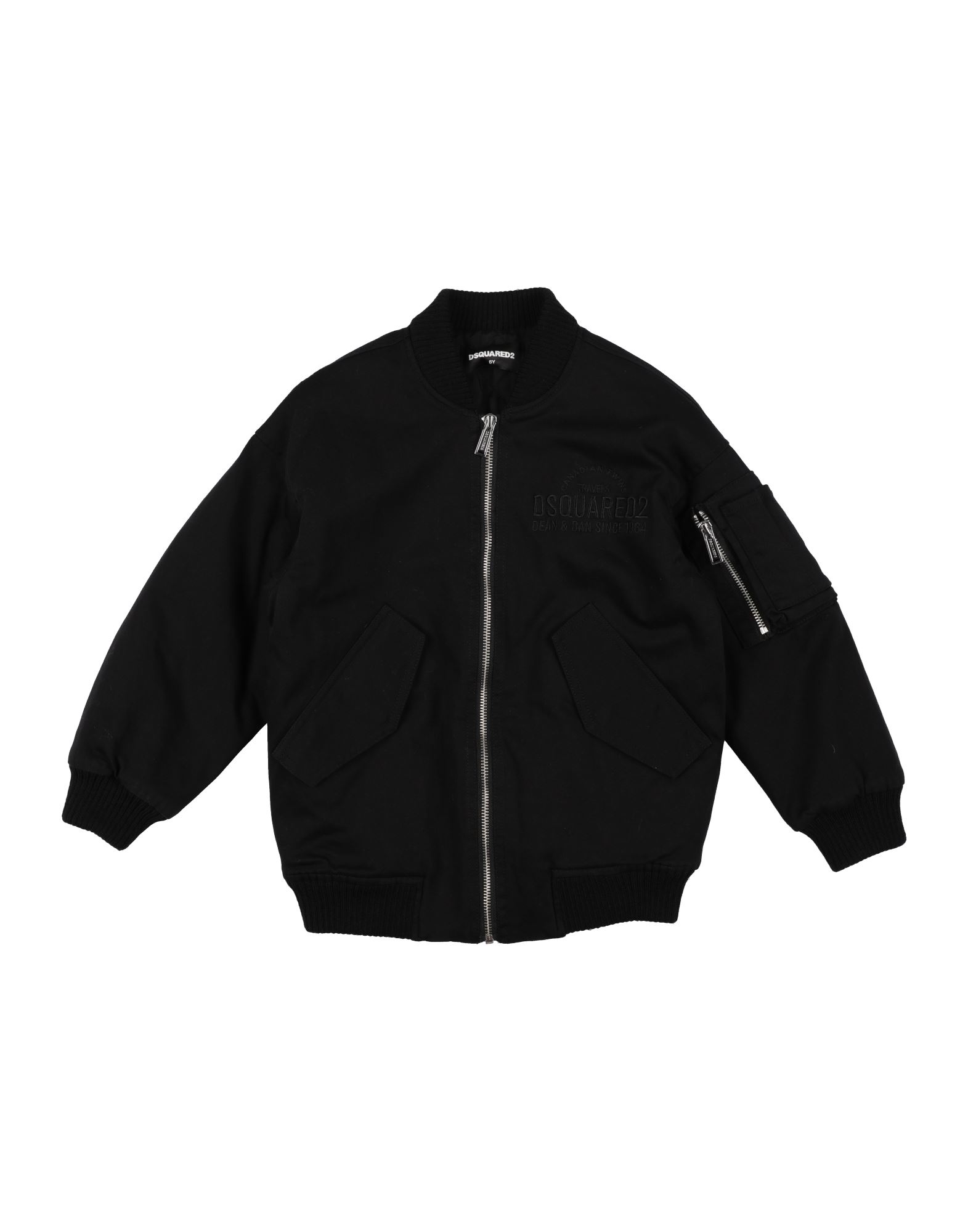 DSQUARED2 Jacke & Anorak Kinder Schwarz DSQUARED2 Jacke & Anorak Kinder Schwarz von DSQUARED2