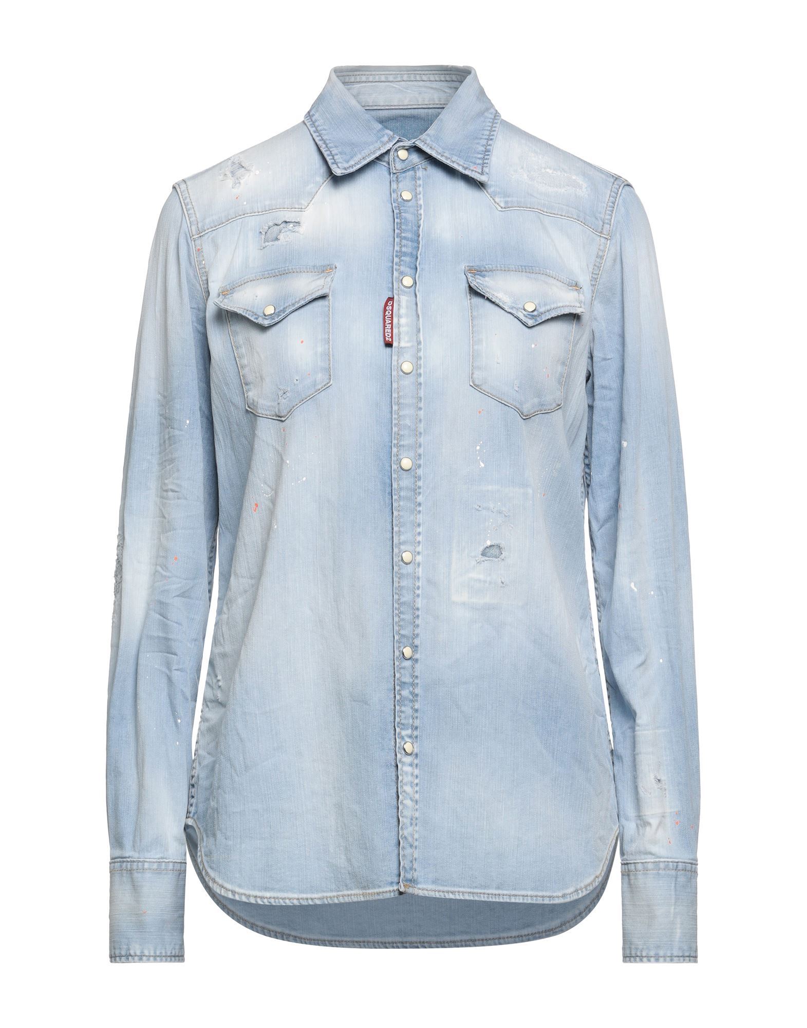 DSQUARED2 Jeanshemd Damen Blau von DSQUARED2