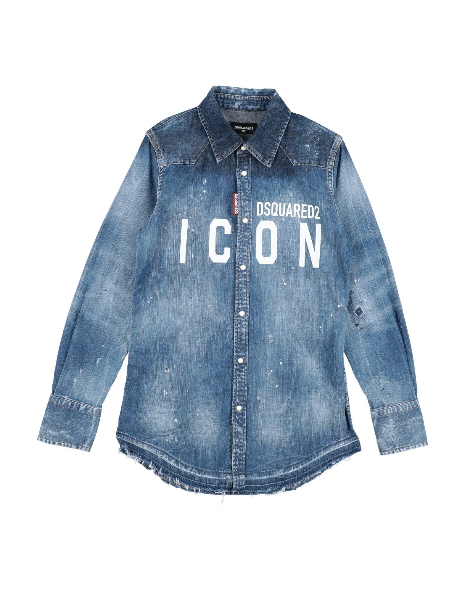 DSQUARED2 Jeanshemd Kinder Blau DSQUARED2 Jeanshemd Kinder Blau von DSQUARED2
