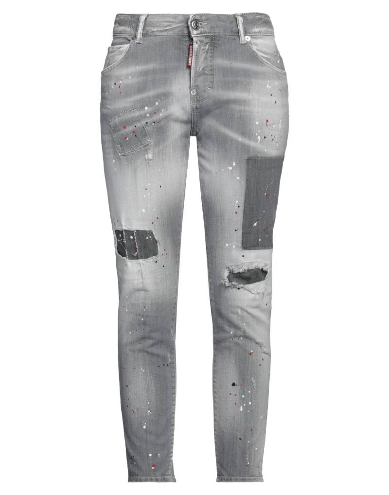 DSQUARED2 Jeanshose Damen Hellgrau von DSQUARED2