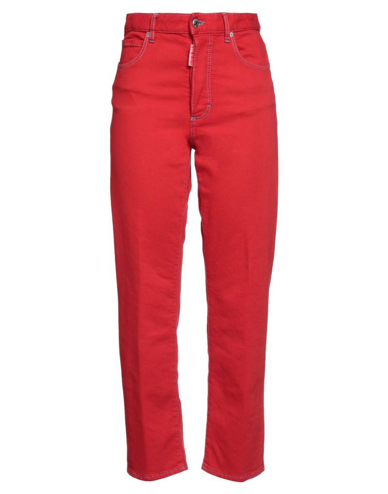 DSQUARED2 Jeanshose Damen Rot von DSQUARED2