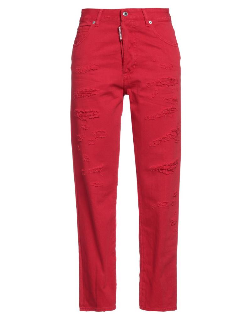 DSQUARED2 Jeanshose Damen Rot von DSQUARED2