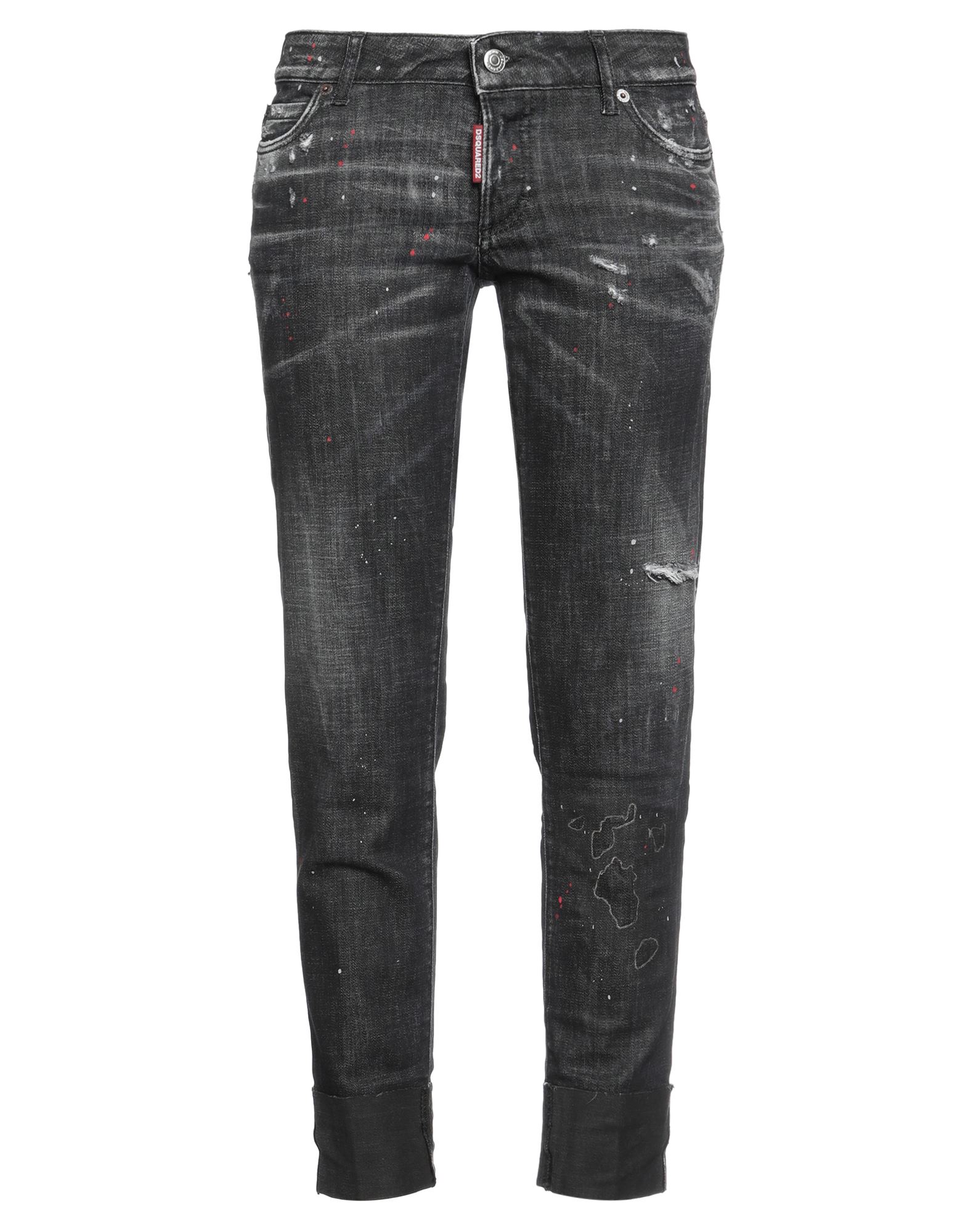 DSQUARED2 Jeanshose Damen Schwarz DSQUARED2 Jeanshose Damen Schwarz von DSQUARED2