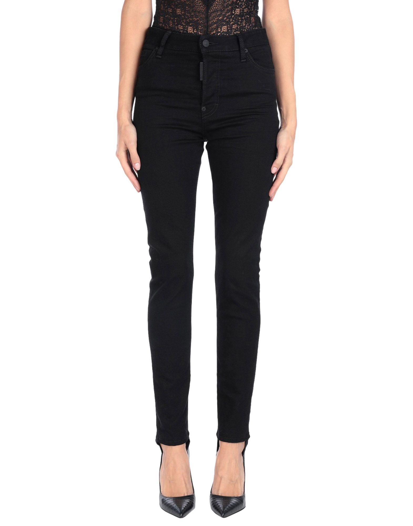 DSQUARED2 Jeanshose Damen Schwarz von DSQUARED2