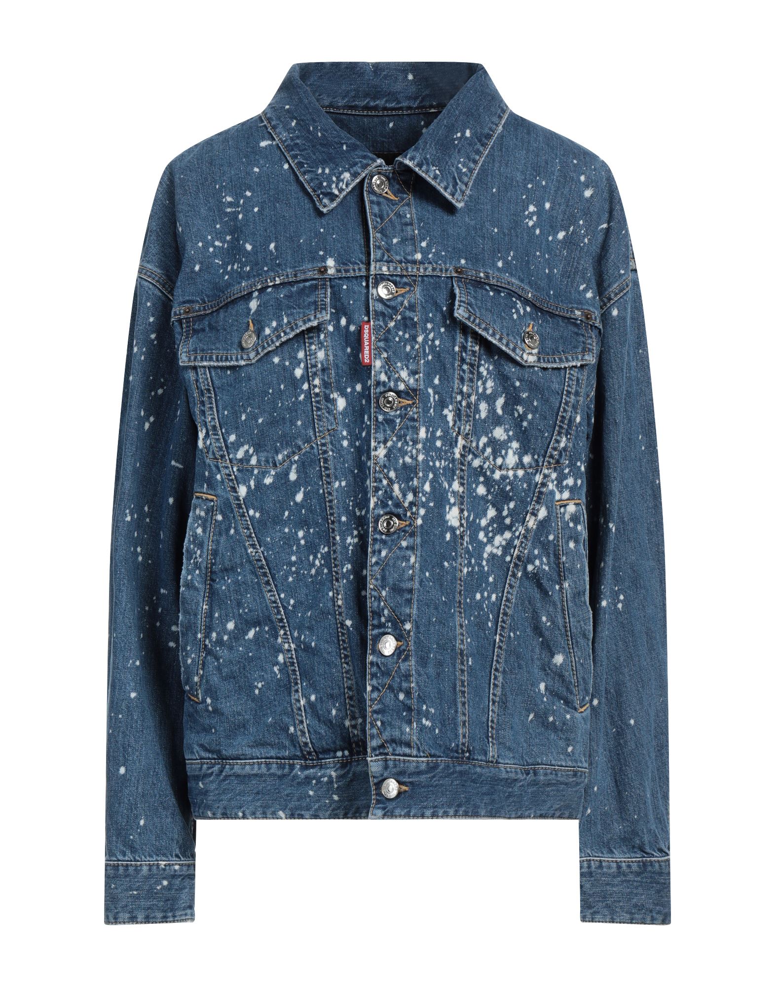 DSQUARED2 Jeansjacke/-mantel Damen Blau von DSQUARED2