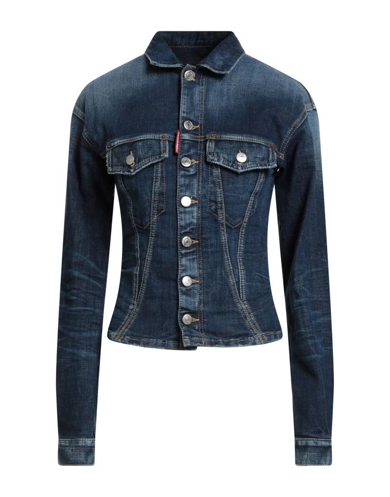 DSQUARED2 Jeansjacke/-mantel Damen Blau von DSQUARED2