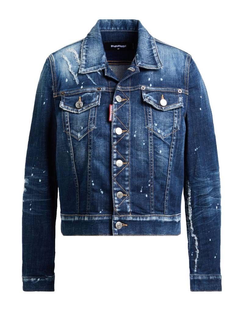 DSQUARED2 Jeansjacke/-mantel Damen Blau von DSQUARED2
