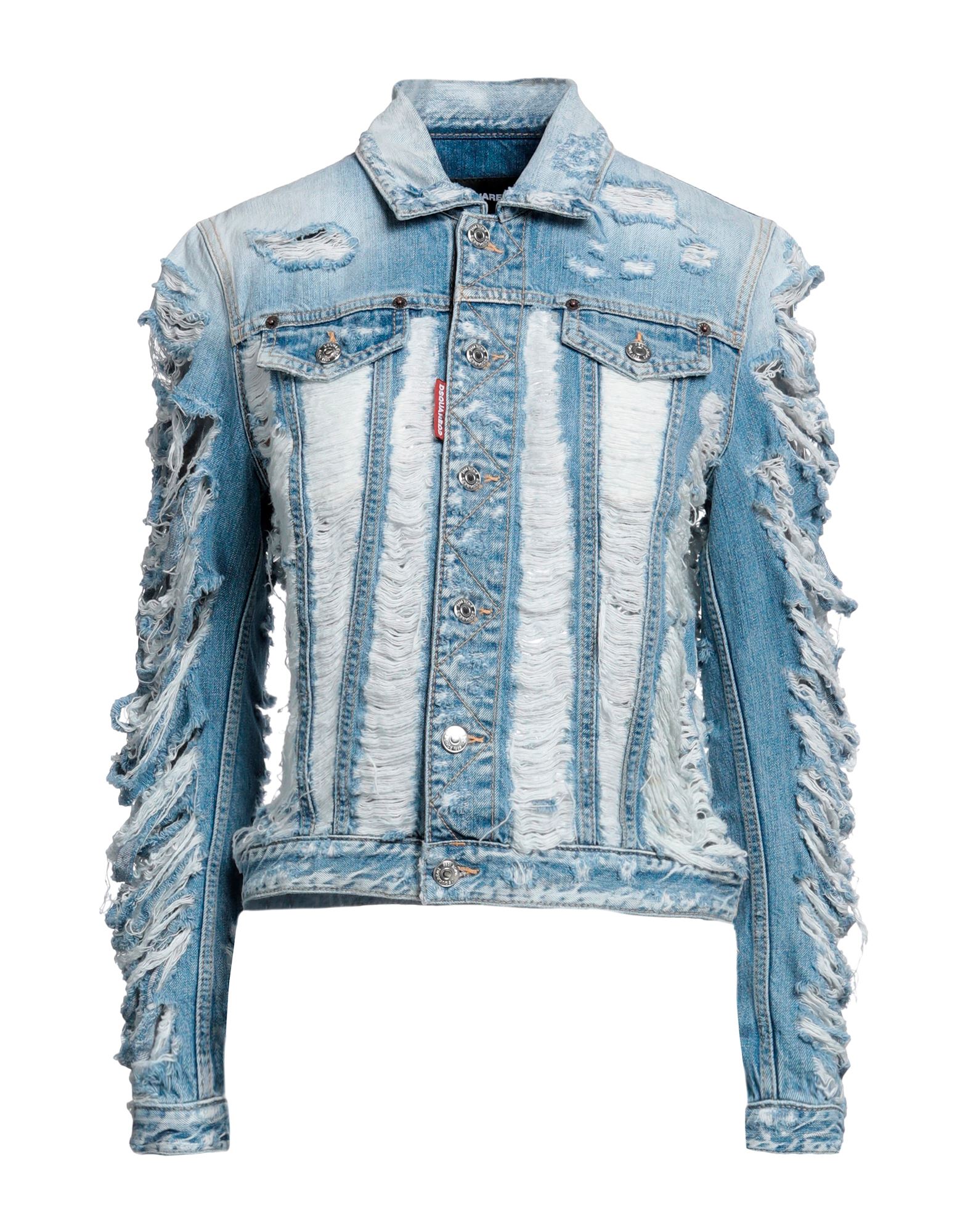 DSQUARED2 Jeansjacke/-mantel Damen Blau von DSQUARED2