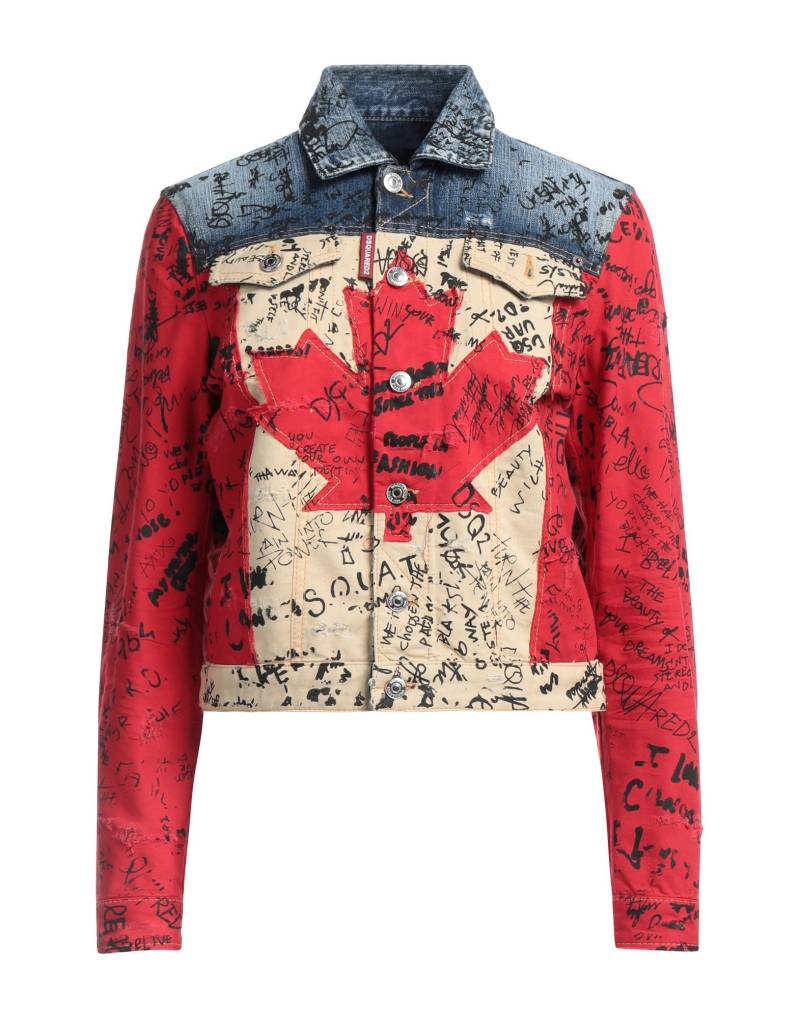 DSQUARED2 Jeansjacke/-mantel Damen Blau von DSQUARED2