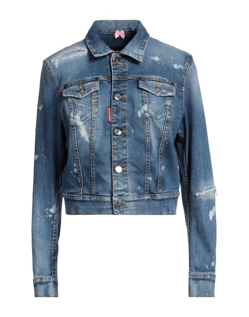 DSQUARED2 Jeansjacke/-mantel Damen Blau von DSQUARED2