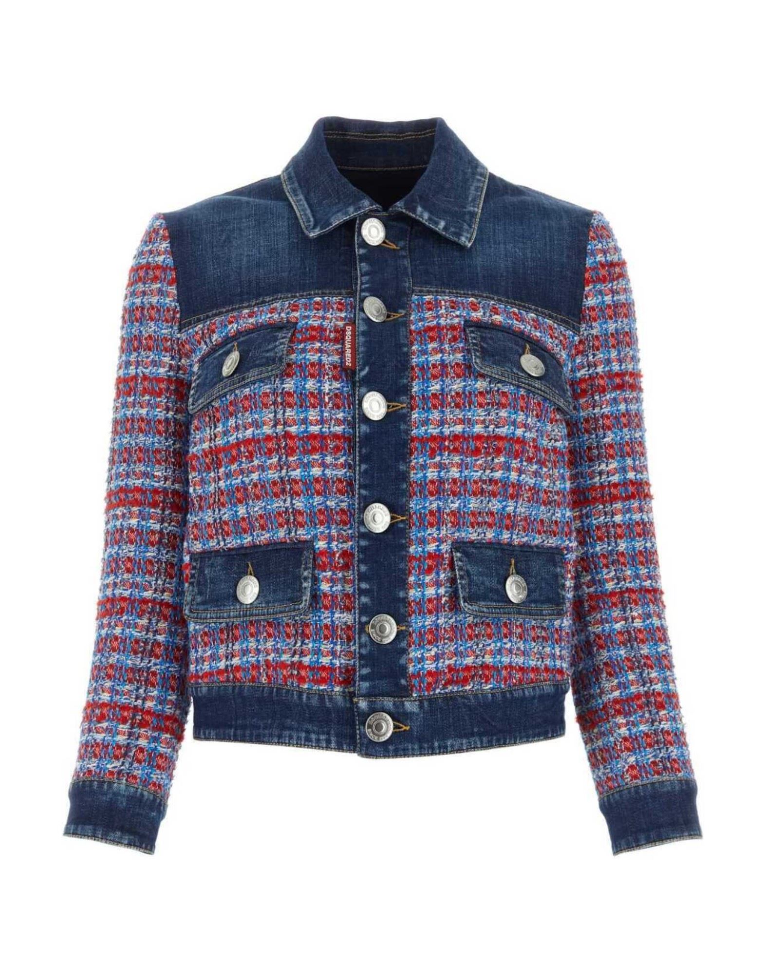 DSQUARED2 Jeansjacke/-mantel Damen Bunt von DSQUARED2