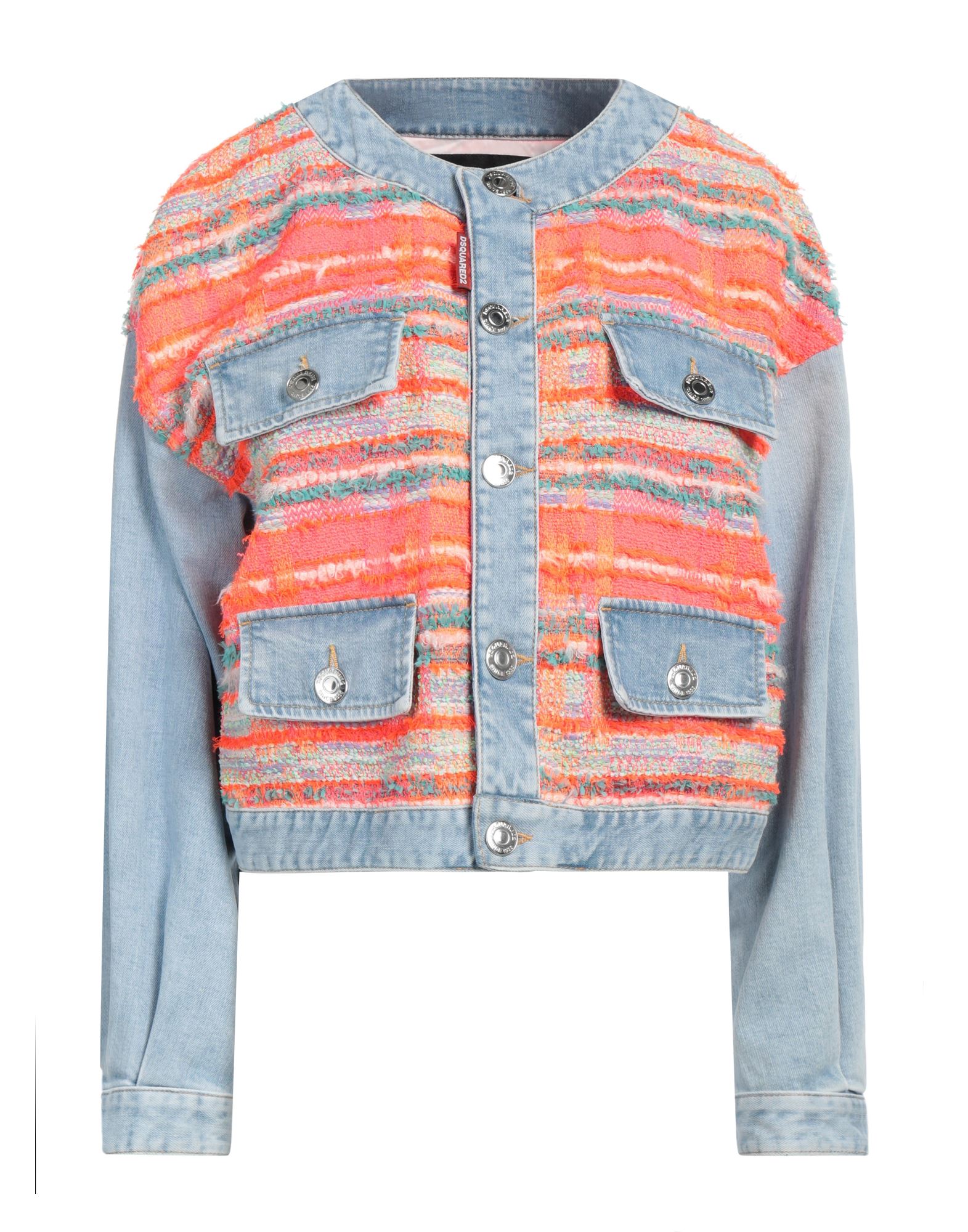 DSQUARED2 Jeansjacke/-mantel Damen Koralle von DSQUARED2