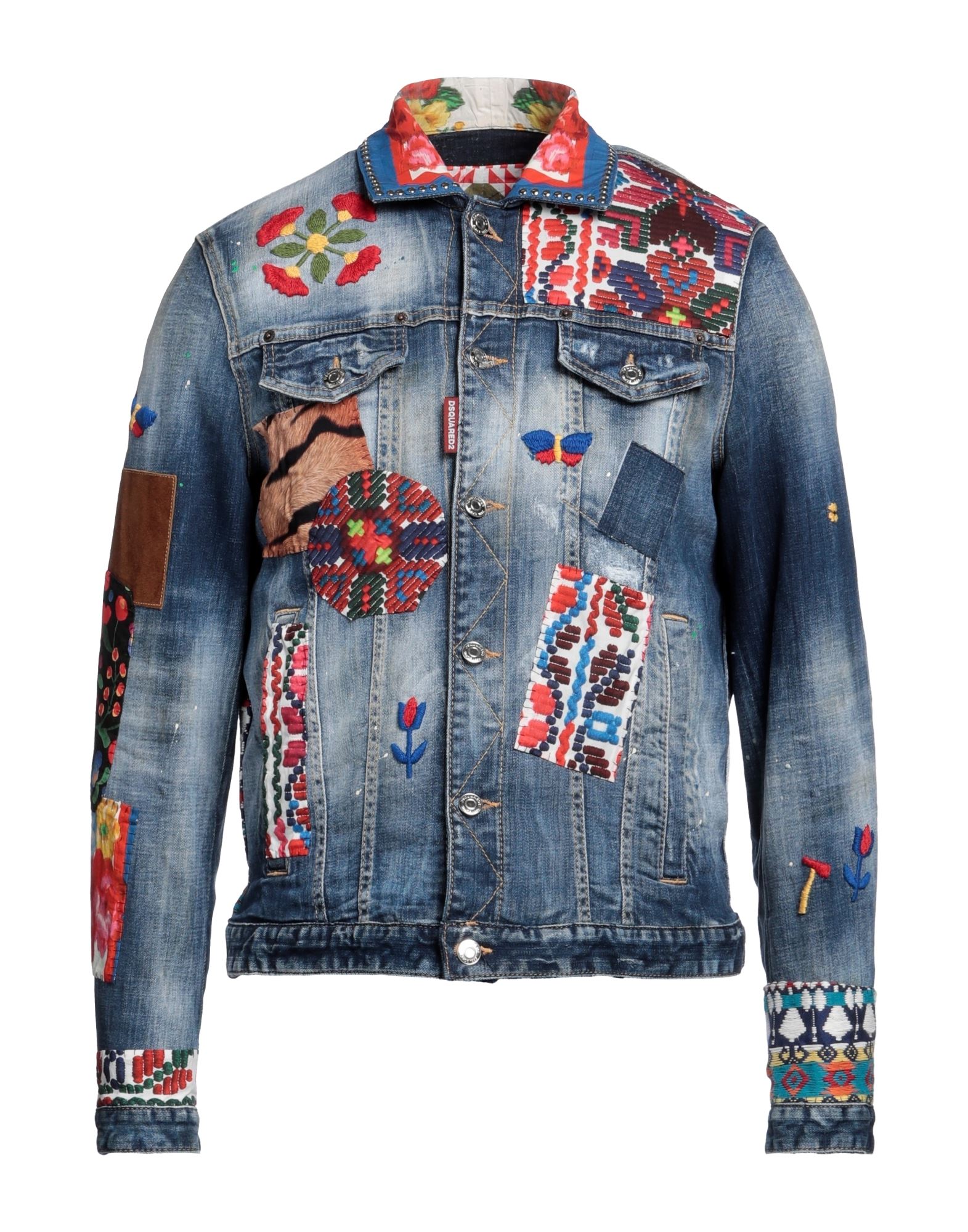 DSQUARED2 Jeansjacke/-mantel Herren Blau von DSQUARED2