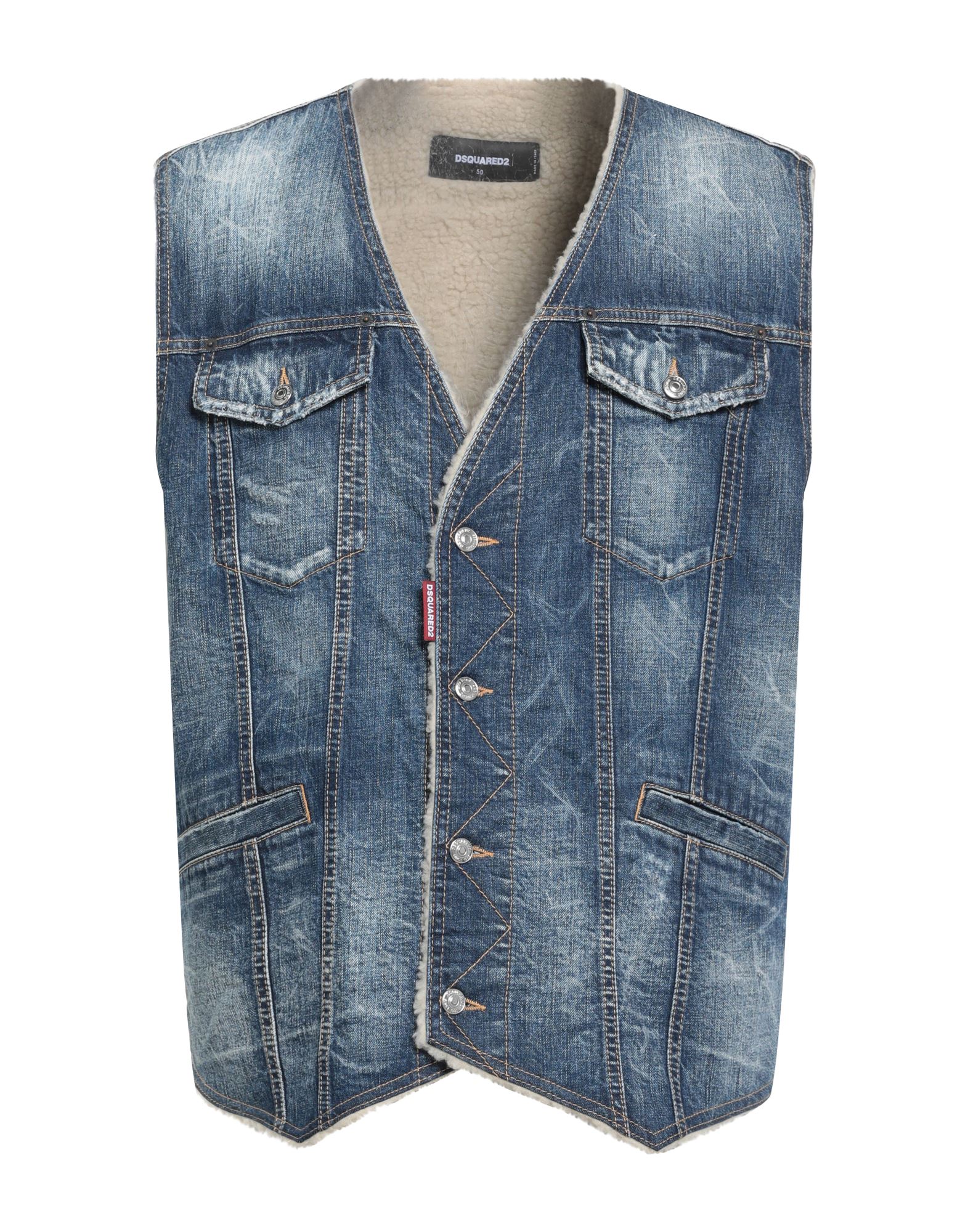 DSQUARED2 Jeansjacke/-mantel Herren Blau von DSQUARED2