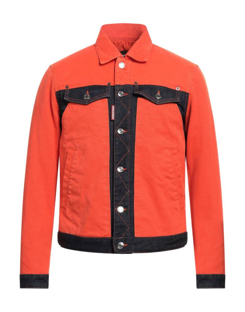 DSQUARED2 Jeansjacke/-mantel Herren Orange von DSQUARED2