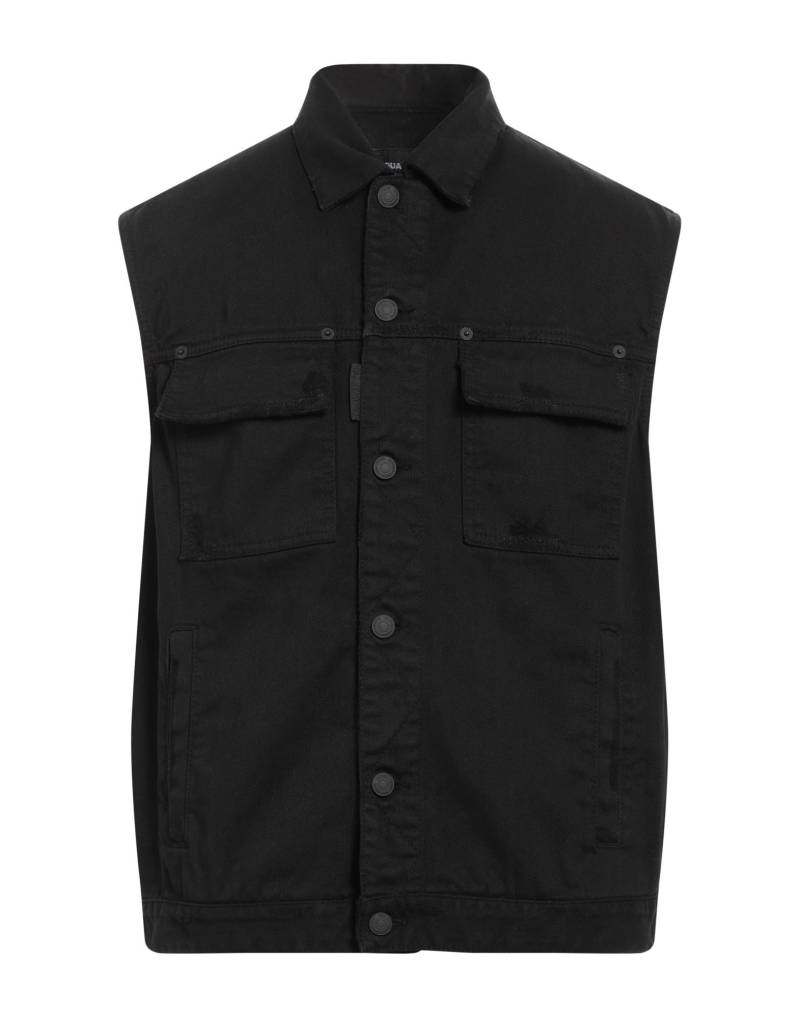 DSQUARED2 Jeansjacke/-mantel Herren Schwarz von DSQUARED2