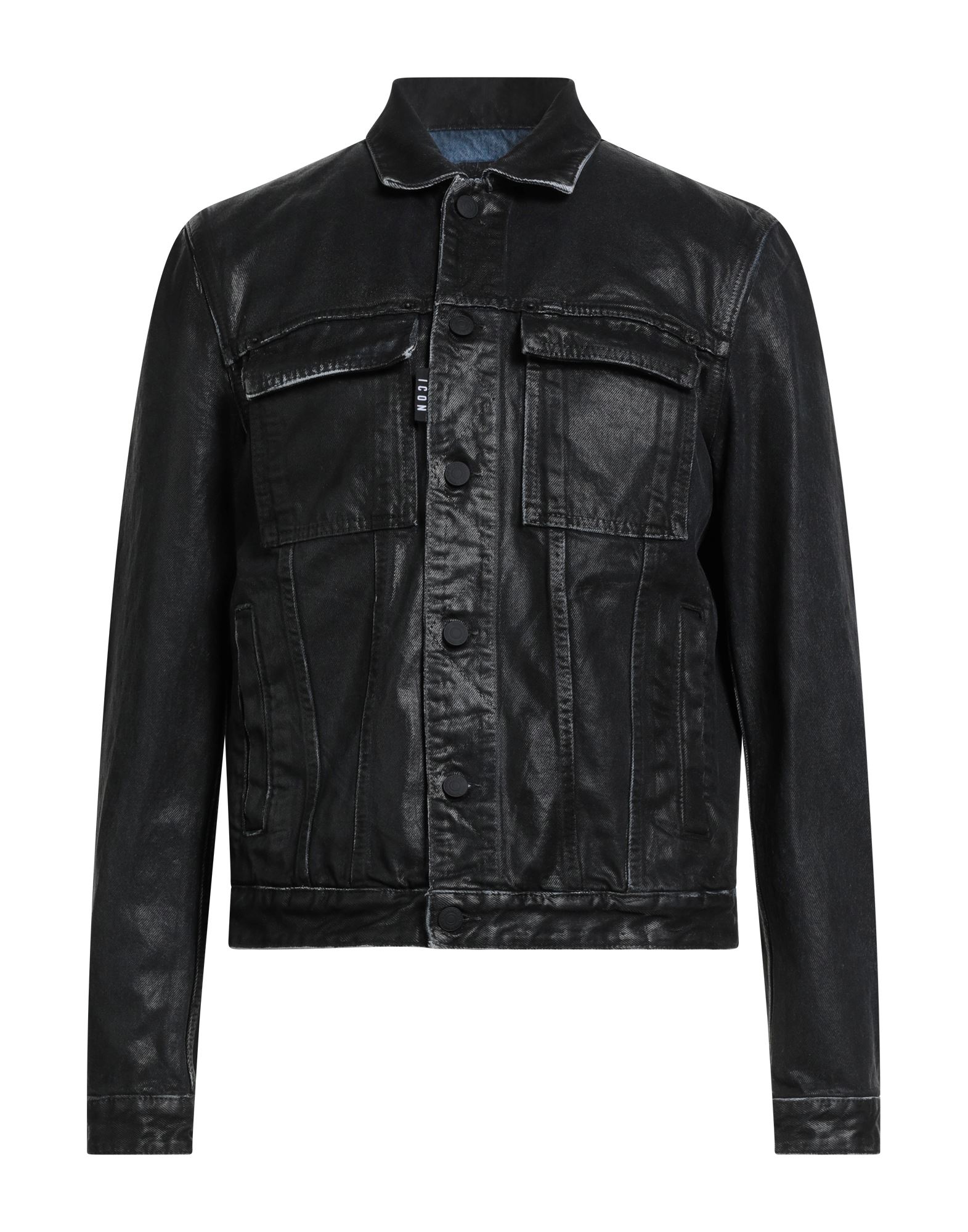 DSQUARED2 Jeansjacke/-mantel Herren Schwarz von DSQUARED2