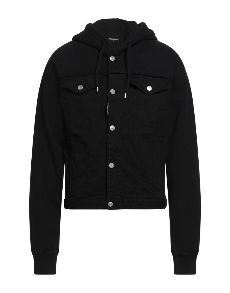DSQUARED2 Jeansjacke/-mantel Herren Schwarz von DSQUARED2