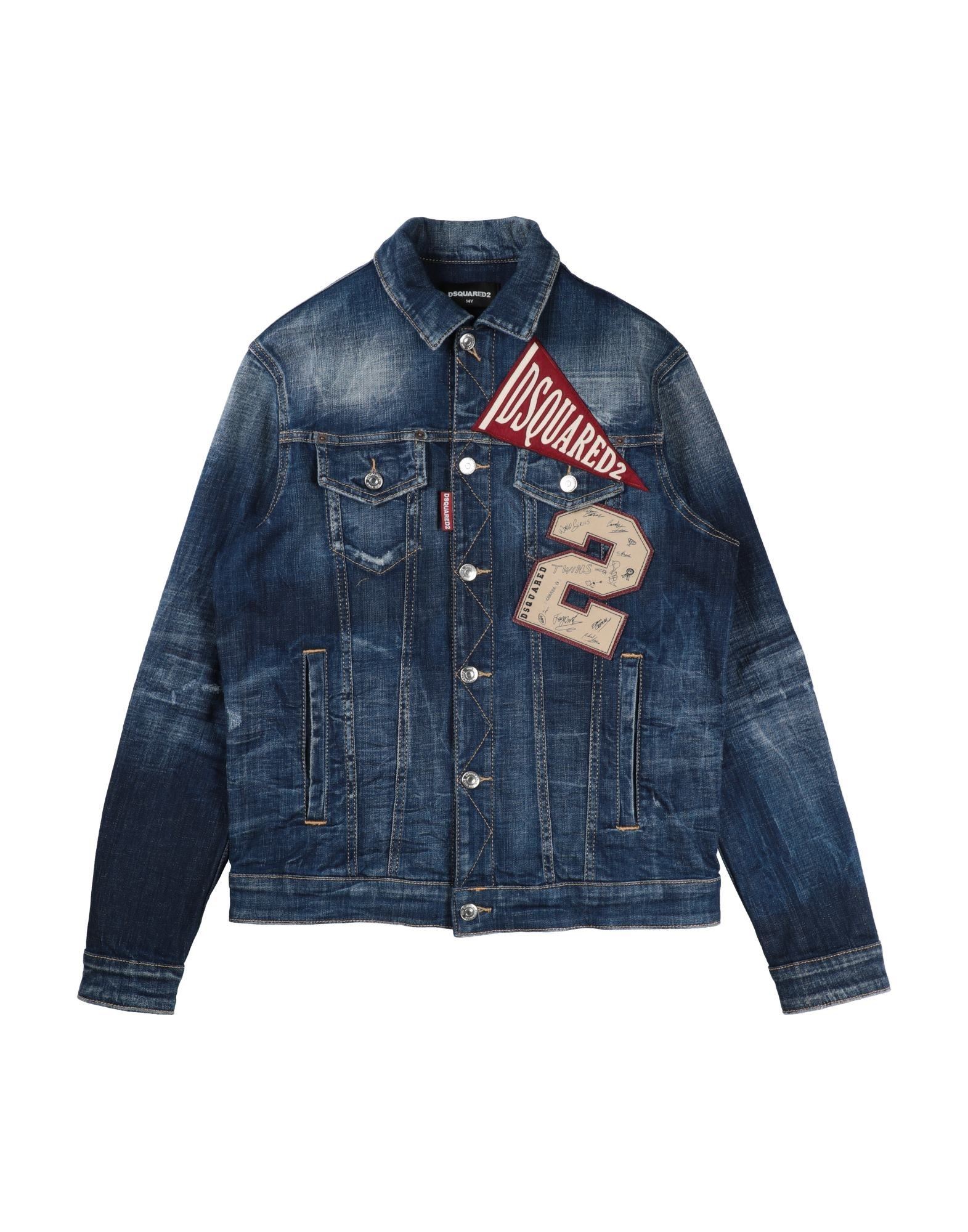 DSQUARED2 Jeansjacke/-mantel Kinder Blau von DSQUARED2