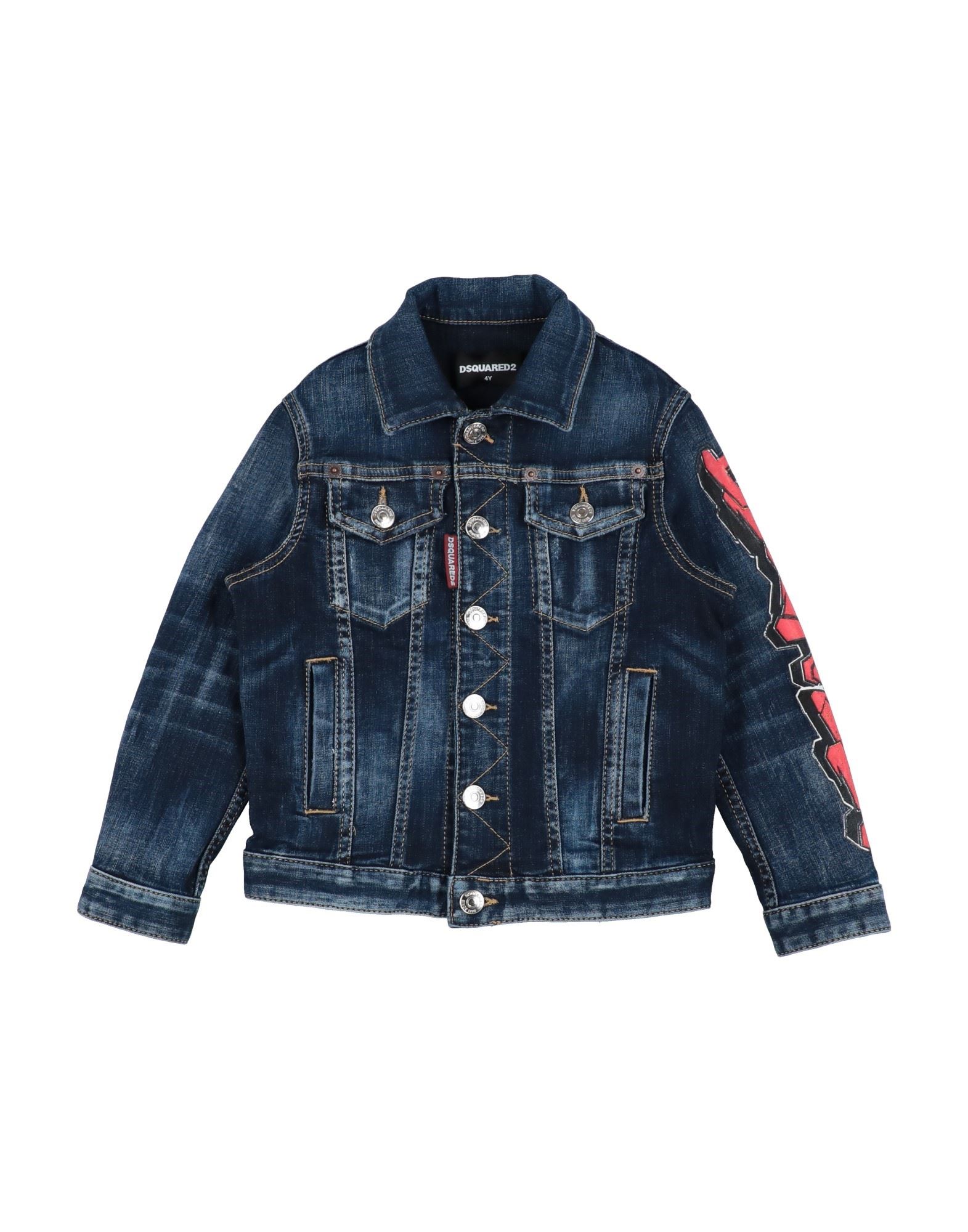 DSQUARED2 Jeansjacke/-mantel Kinder Blau von DSQUARED2