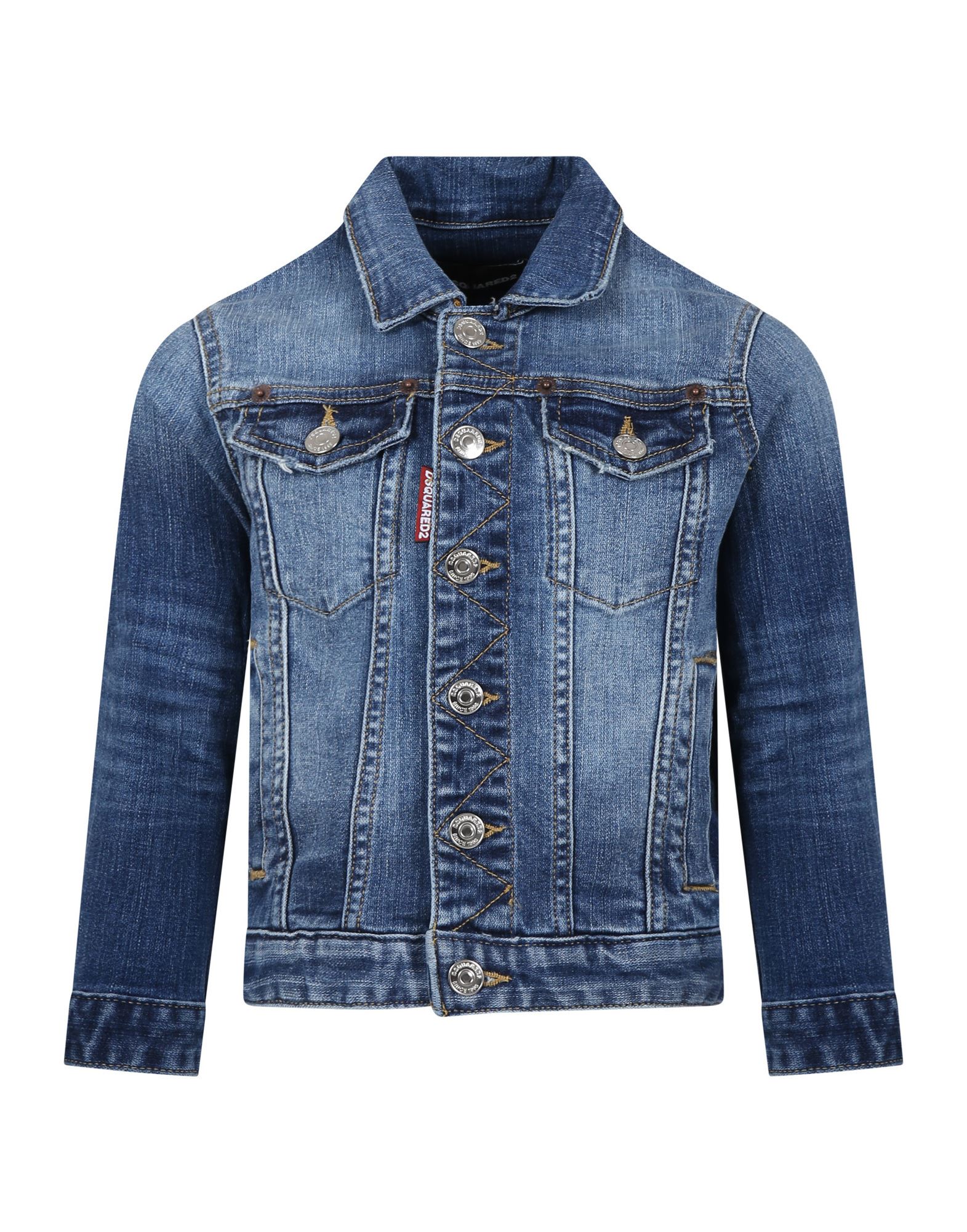 DSQUARED2 Jeansjacke/-mantel Kinder Blau von DSQUARED2