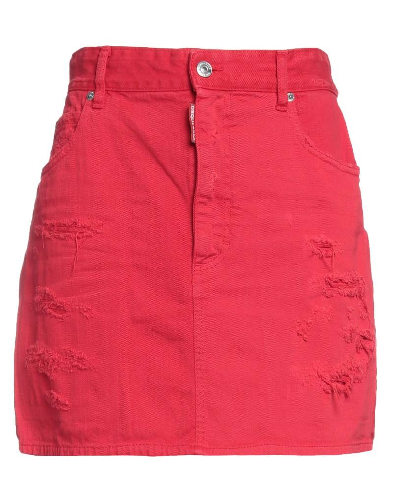 DSQUARED2 Jeansrock Damen Rot von DSQUARED2