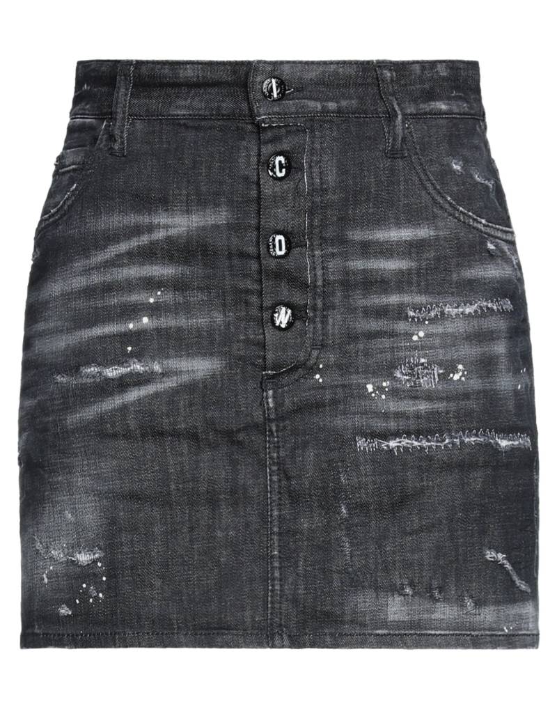 DSQUARED2 Jeansrock Damen Schwarz von DSQUARED2