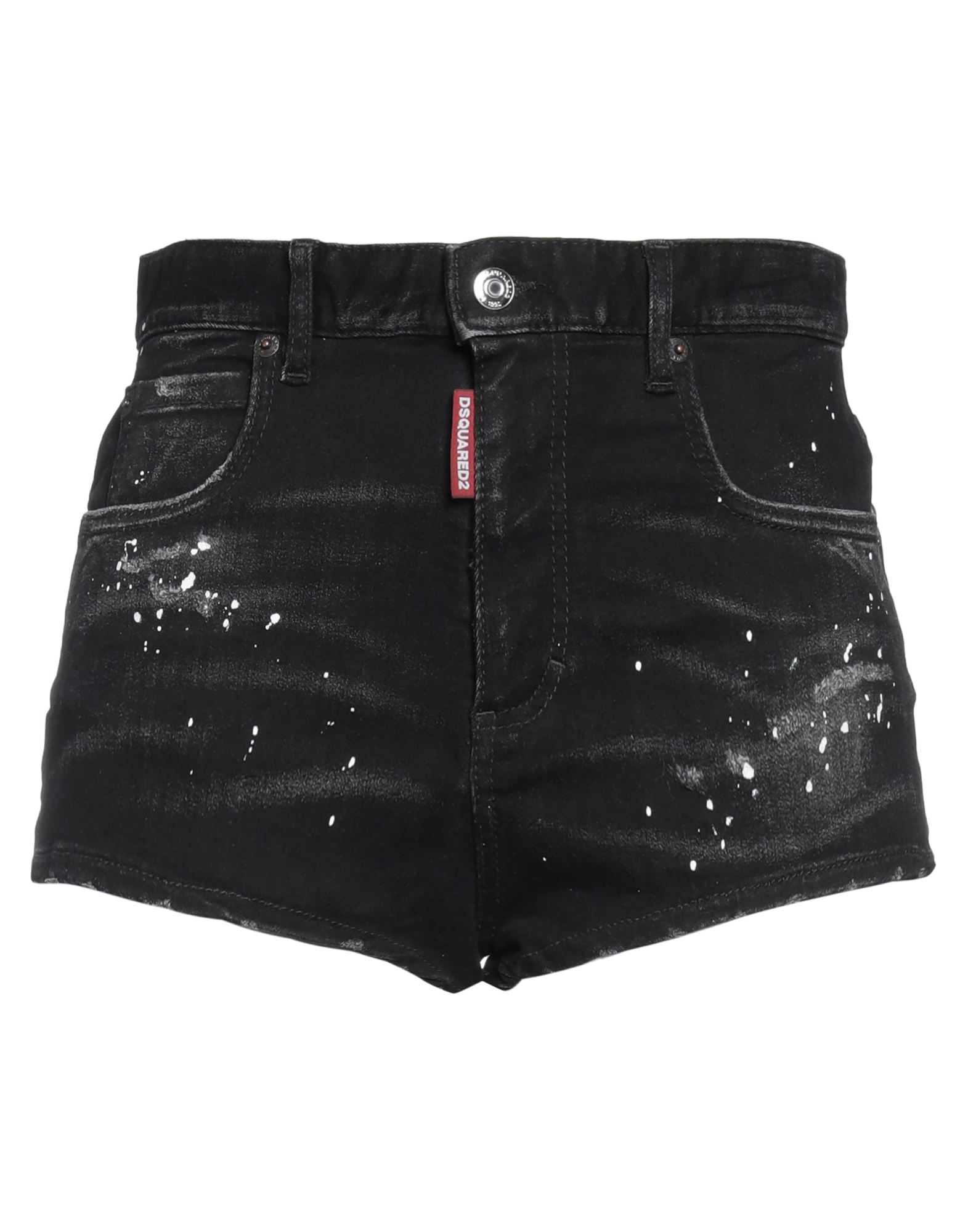 DSQUARED2 Jeansshorts Damen Schwarz von DSQUARED2