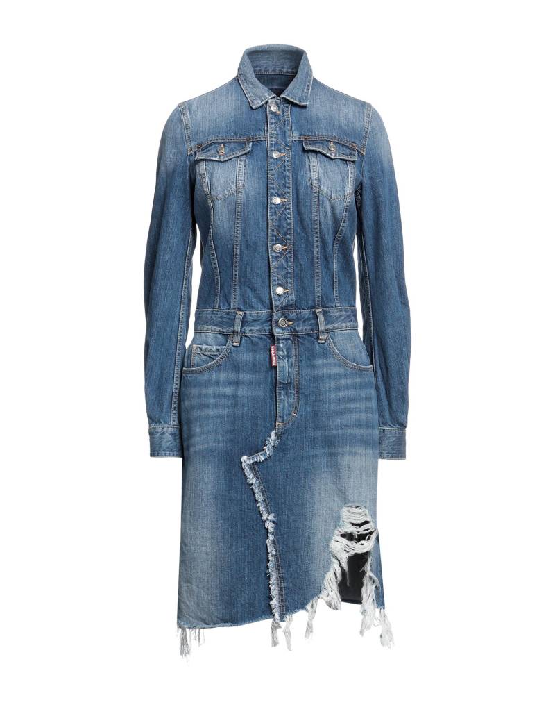 DSQUARED2 Midi-kleid Damen Blau von DSQUARED2